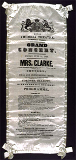 Grand Concert, Royal Victoria Theatre, Hobart, 1841, Tasmania Library