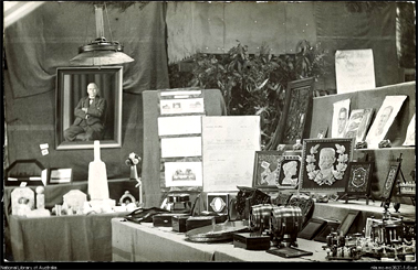 Objects made by German internees at Holsworthy, c.1916. NLA