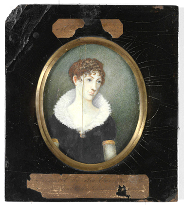 Elizabeth Macquarie miniature portraits, 1810 MIN7 SLNSW