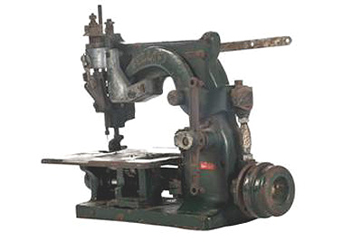 Bellow basting machine