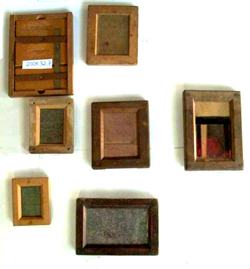 Photograph printing photograph equipment, frames c.1900