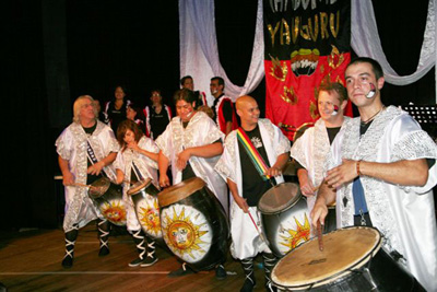 Candombe Yauguru performing, 2008