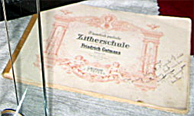 Zither music book c.1900