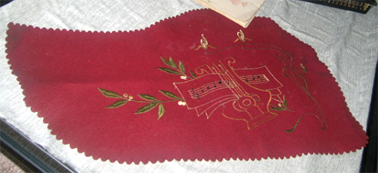 Zither Cover c.1900