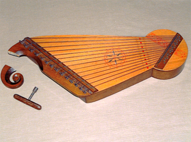 Kankles zither. PHM