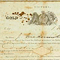Gold Mining Licence c.1853