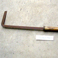 Tweed cane stripper hook c.1960s