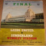 "The final was between Leeds United and Sunderland. My husband Jack remembers the day like it was yesterday. It was pouring with rain and the second time Sunderland had ever won."