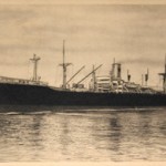 "I still have the postcard of the boat I arrived on. The Castel Bianco was supposed to disembark in Melbourne for the Bendigo camp but we were taken to Sydney [instead]. There was some sickness at Bendigo and no-one was allowed to go the camp."