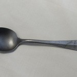 "I kept the spoon while I was at Plaszow and Mathausen because if I lost it I would have to use my fingers to eat. I have kept it because it holds the memory of that time for me."  Photograph courtesy of Sydney Jewish Museum
