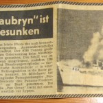 "The Skaubryn made the news in Germany and an article was written about our family in Broken Hill."