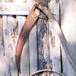 "The blade of the scythe was brought to Australia by my father Mikolaj from Germany where he had been a prisoner of war and later a Displaced Person. He used it extensively on our small acreage at Huntley."