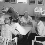 Members of a Co.As.It. Italian Social Support Group playing cards, Leichhardt, NSW 2003. Courtesy of Co.As.It.