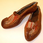 "These traditional Serbian shoes were purchased in Lika in Croatia and are important in knowing some of my heritage."