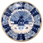 "My brother-in-law brought this Delft plate out with him. It used to hang in the family lounge room in Holland in the area above the windows. This was another thing from my parents when they passed away."