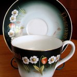 This beautiful, big cup & saucer has been in our family for as long as I can remember."