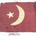 The Ottoman flag made by Gool and Abdullah. Courtesy of Justice & Police Museum