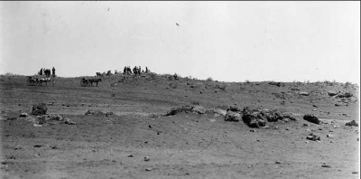 The scene of the gun battle at Cable Hill. Courtesy State Library of South Australia