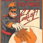 Must it come to this? Enlist! Poster, c.1916. Courtesy Australian War Memorial