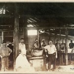 The kitchen, Holsworthy Internment Camp, c.1915. Dubotzki collection, Germany