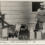 Illicit still for making alcohol made by the internees at Holsworthy c.1916. Dubotzki collection, Germany