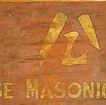 Masonic sign, Albury LibraryMuseum