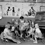 Primary school at Bathurst Migrant Camp 1951. Courtesy National Archives of Australia