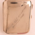 Francis De Groot cigarette case 1932. Courtesy State Library of New South Wales