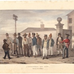 Government Jail Gang, Sydney N S Wales, Augustus Earle, 1830. Courtesy National Gallery of Australia
