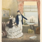 The Emigrant, London, c.1850. Courtesy National Library of Australia