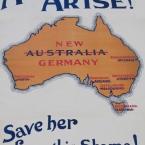 New Germany poster, c.1916. Photograph Stephen Thompson