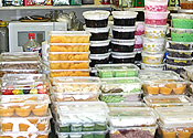 Thai sweets for sale in 'Thaitown'
