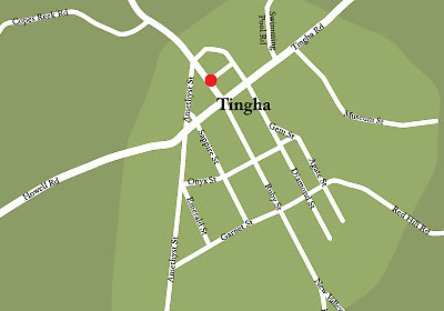 Map of Tingha