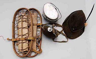 Alpini Army kit. Photograph Peter Kabaila