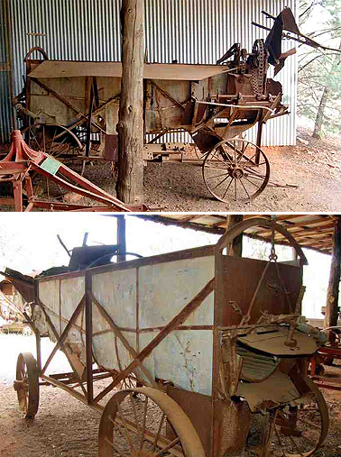 Carrot washer invented and made by Anacleto Leonardo Giancotti. Photograph Peter Kabaila