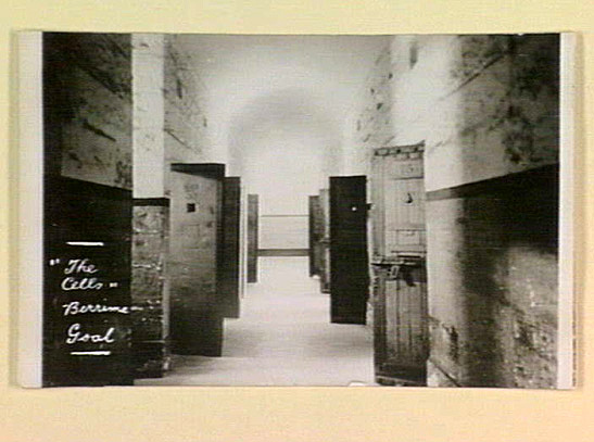 Berrima Gaol cell doors c1914 -42