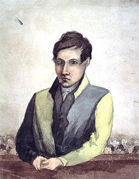 Portrait of A Convict, no date, Allport Library and Museum of Fine Arts