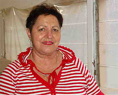 Cath Catanzariti in 2008. Photograph Peter Kabaila