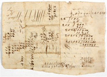 Joseph Dagelet's letter to William Dawes, p4, c.1788. Courtesy State Library of NSW