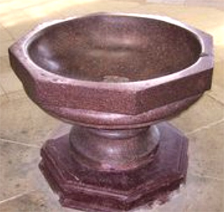 Baptismal Font, Magdeburg Germany