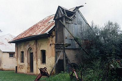 Remaining half of the blacksmith's shop 2009