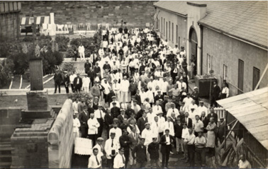 Berrima Camp internees, c.1915. Paul Dubotzki Collection