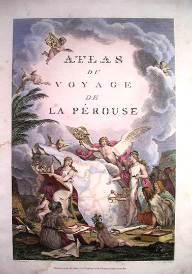 Atlas du Voyage de Lapérouse. 1785 -1788.