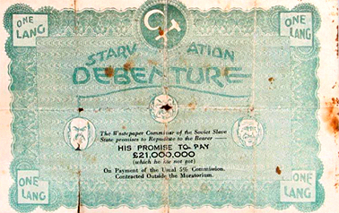 Starvation Debenture, 1932. Courtesy Powerhouse Museum