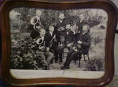 Members of Jindera Town Band, c.1880-1910