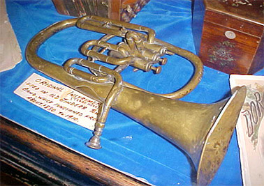 Brass tenor horn c. 1880-1910