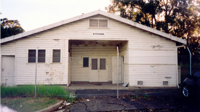 Remaining kitchen and dining room complex