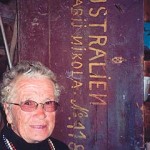"My wooden trunk has my father's name [Nikola Babij] stencilled on it, plus 'Australien' and a reference number. It contained what little goods our family brought with us from the displaced persons' camp in Austria."