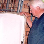 "This refrigerator was virtually the first item we bought after arriving in Orange in 1953. It cost £140. More than 50 years later the refrigerator is in our garage and is used as a drinks' fridge."