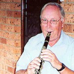 "I played this old clarinet in Holland. It no longer can be played but I've kept it for sentimental reasons."